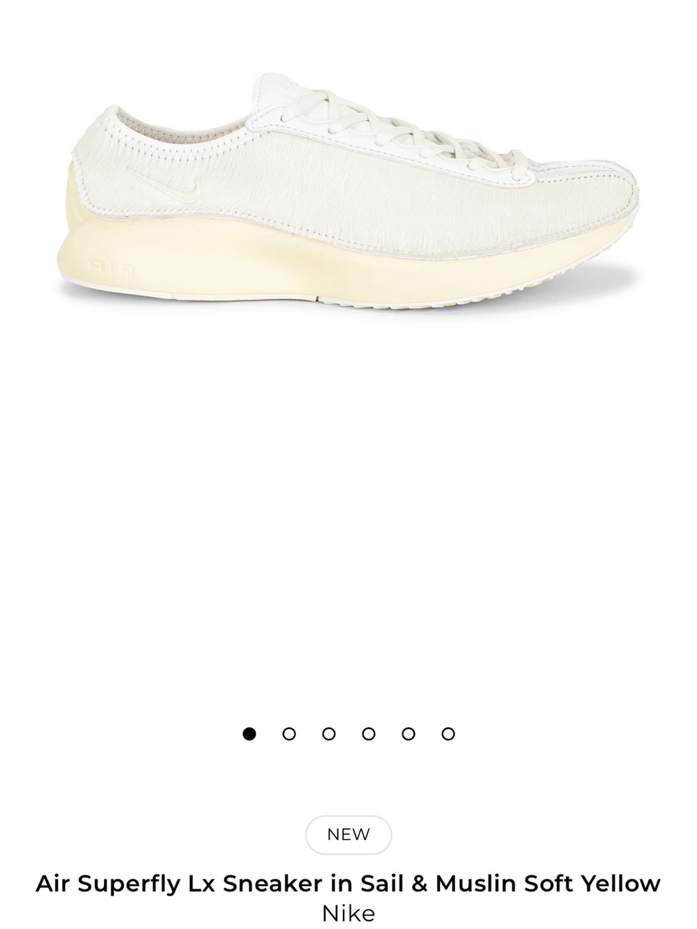 Nike Superfly lx sneaker in snail and muslin